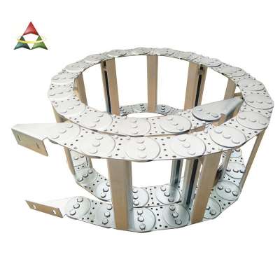 High Temperature Resistance Steel Drag Chain for Glass Machinery